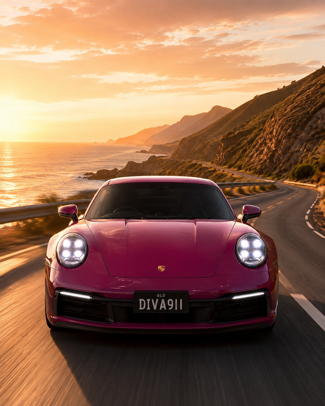 Golden Hour — Diva911 editorial in Burleigh Heads